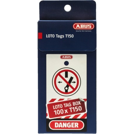 Įspėjamoji žyma ABUS LoTo T150, 100vnt.