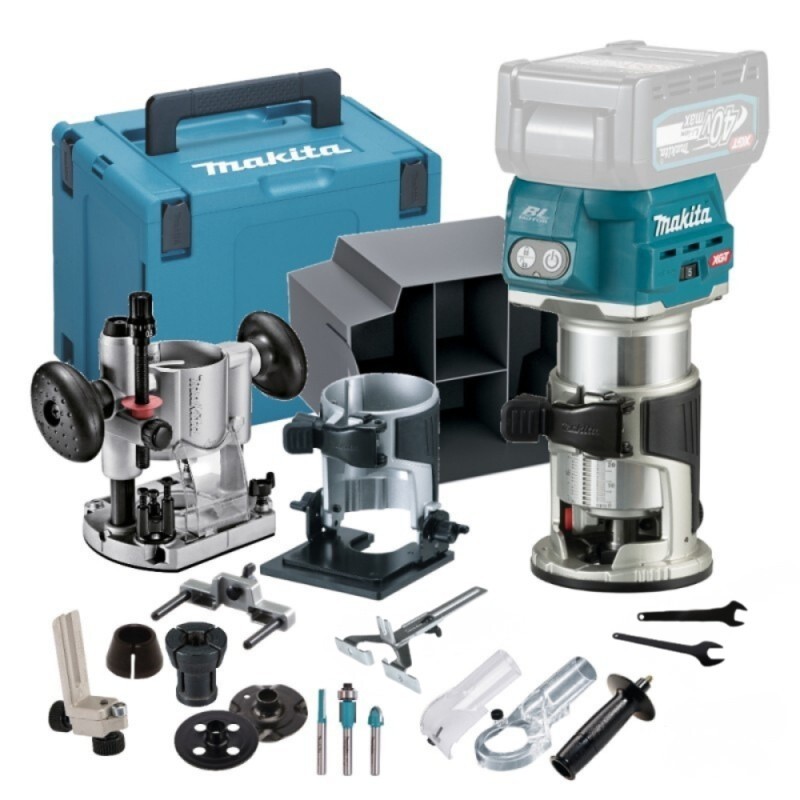 Akumuliatorinis frezeris MAKITA RT001GZ13 40V Max XGT
