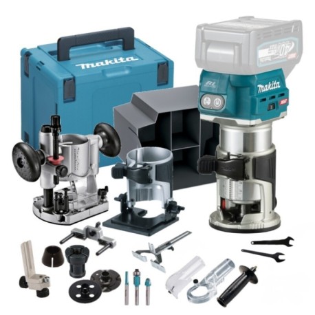 Akumuliatorinis frezeris MAKITA RT001GZ13 40V Max XGT