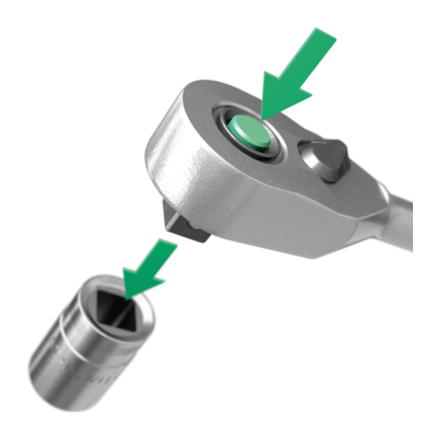 Terkšlė STAHLWILLE 415SG-QRN 1/4"