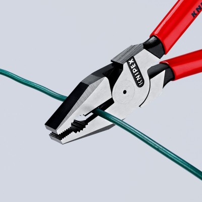 Kombinuotos didelės svertinės jėgos replės KNIPEX 0201225