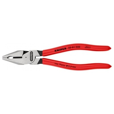 Kombinuotos didelės svertinės jėgos replės KNIPEX 0201200