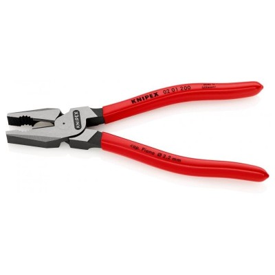 Kombinuotos didelės svertinės jėgos replės KNIPEX 0201200