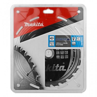 Pjovimo diskas medžiui MAKITA 260x30x2,3mm 24T