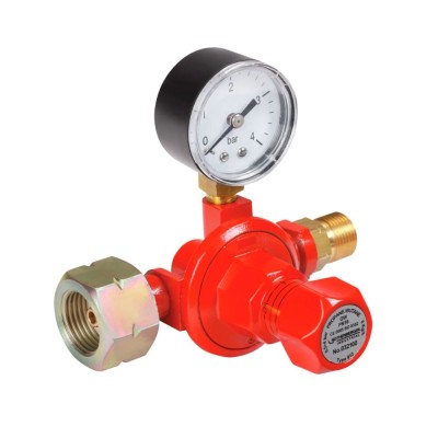 Propano reguliuojamas reduktorius su manometru ROTHENBERGER 4bar