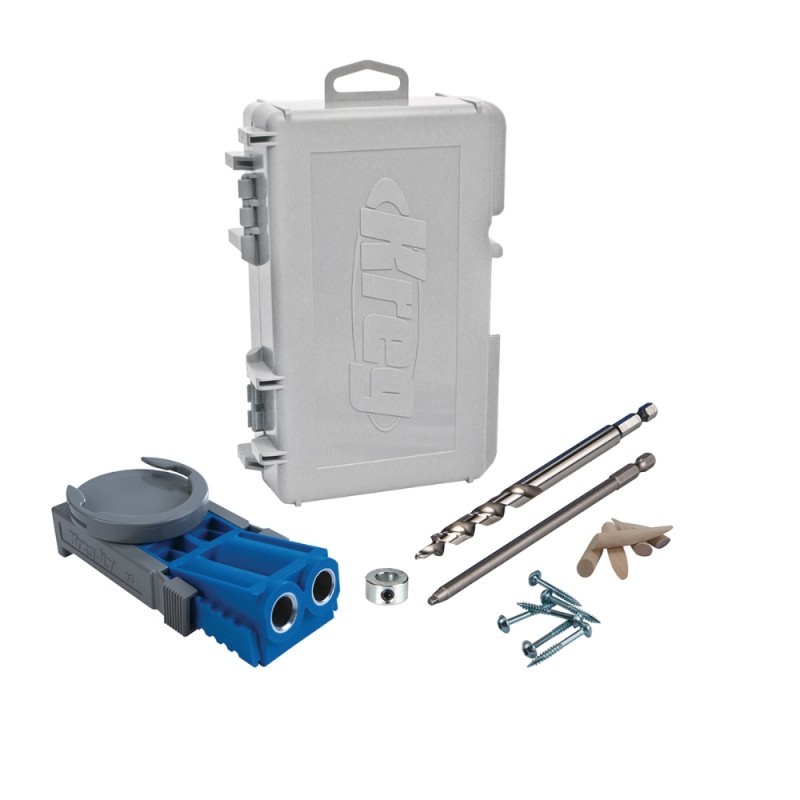 Paslėptų sujungimų gręžimo rinkinys KREG Pocket-Hole Jig R3