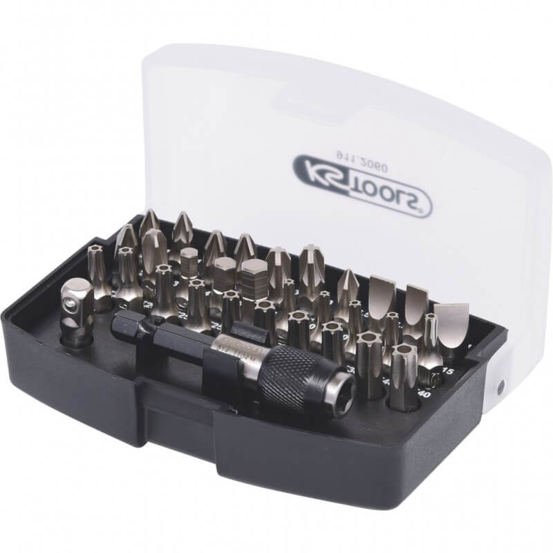32 dalių sukimo antgalių rinkinys KS TOOLS