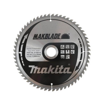 Pjovimo diskas MAKITA Makblade 255x30x2,3mm 60T 5 