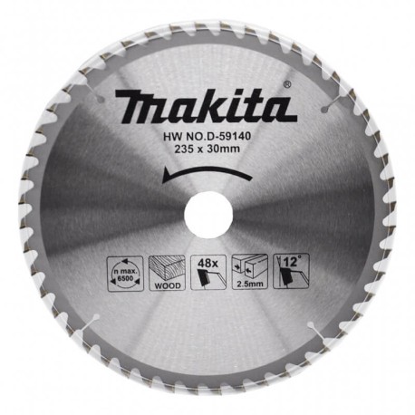 Pjovimo diskas MAKITA 235x30x2,5mm 48T 12 