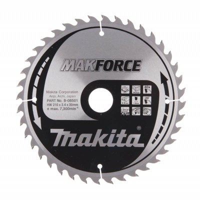 Pjovimo diskas MAKITA M-Force 210x30x2,4mm 40T 20 