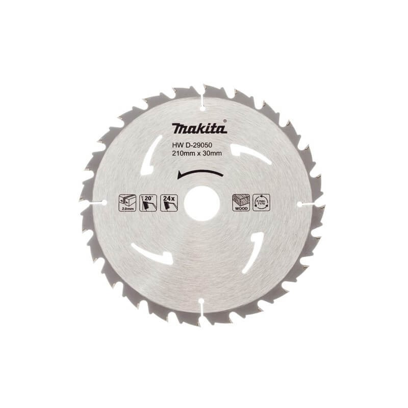 Pjovimo diskas MAKITA 210x30x2,0 mm 24T 20  5008mg