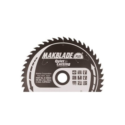 Pjovimo diskas medžiui 250x30x2,8mm 40T 5  MAKITA