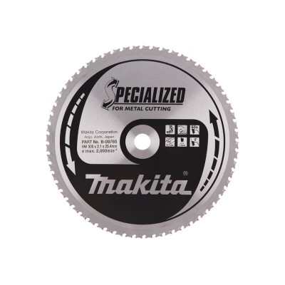 Metalo pjovimo diskas 305x25,4x2,1mm 60T 0  MAKITA