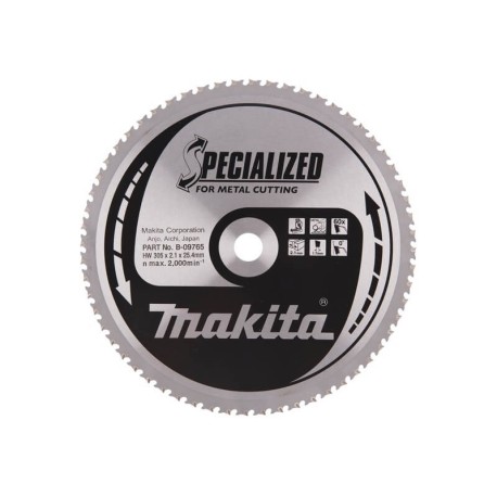 Metalo pjovimo diskas 305x25,4x2,1mm 60T 0  MAKITA