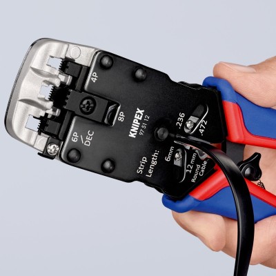 Antgalių presavimo replės KNIPEX 975112