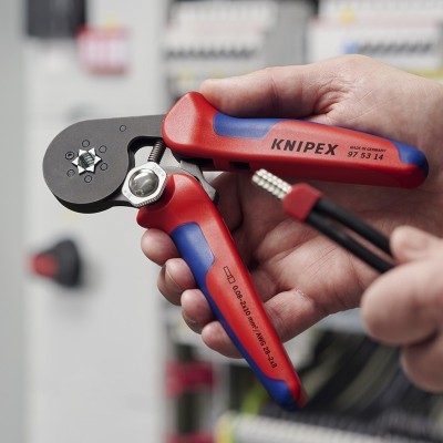 Antgalių užspaudimo replės su savaiminiu susireguliavimu KNIPEX 975314
