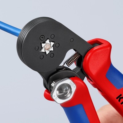 Antgalių užspaudimo replės su savaiminiu susireguliavimu KNIPEX 975314