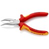Replės prailgintomis lenktomis žiaunomis elektrikams KNIPEX 2526