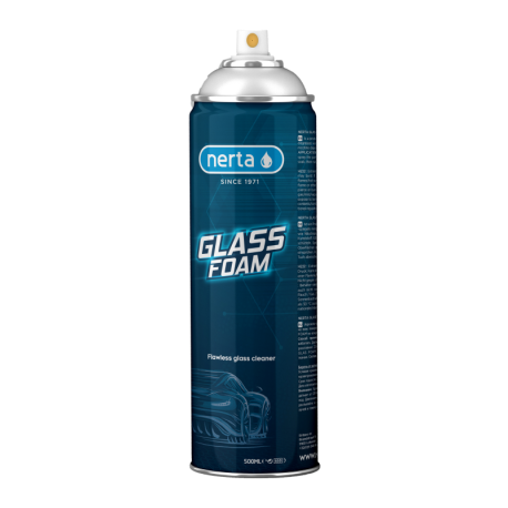Putos automobilių stiklų valymui NERTA GlassFoam 500 ml