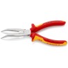 Replės prailgintomis lenktomis žiaunomis KNIPEX 2626