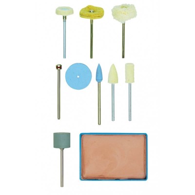 Poliravimo komplektas  10 dalių  PROXXON