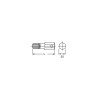 Smūginis TORX antgalis KOKEN 107-22T T90