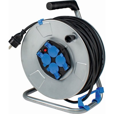 Ilgintuvas su 4 lizdais AS-SCHWABE H05RR-F 3G1,5 50m