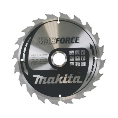 Pjovimo diskas medienai MAKITA Makforce 235x30x2,3mm 20T 20 