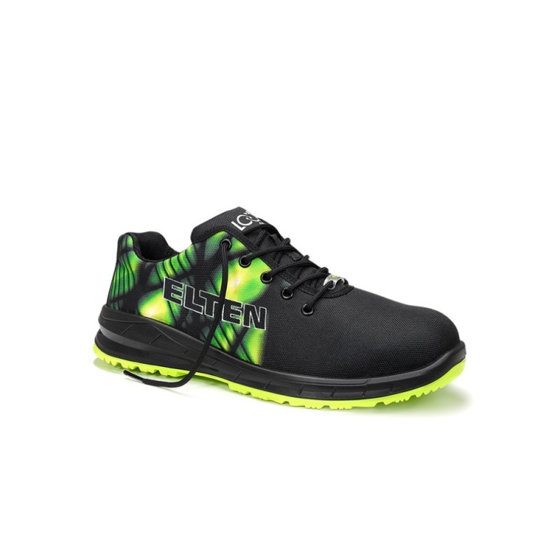 Batai ELTEN Mattis XXSPORTS Green Low ESD S1P, juodi/žali, 42