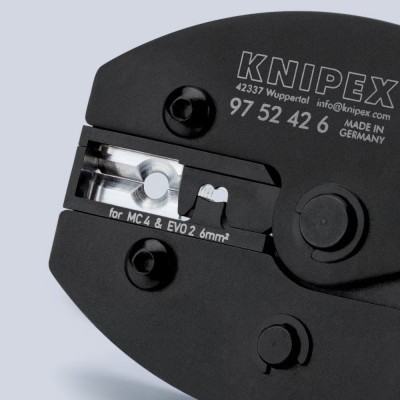 Antgalių užspaudimo replės KNIPEX MC4/MC4 Evo2