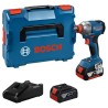 Akumuliatorinis smūginis suktuvas/veržliasukis BOSCH GDX 18V-285 2x4,0Ah, GAL 18V-40, LB