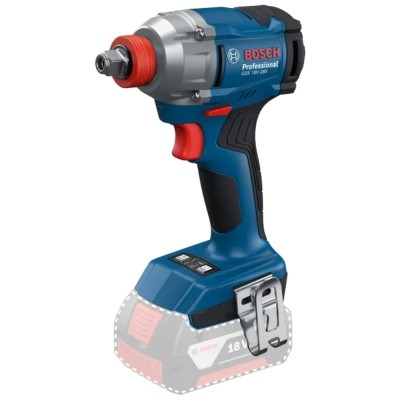 Akumuliatorinis smūginis suktuvas/veržliasukis BOSCH GDX 18V-285 2x4,0Ah, GAL 18V-40, LB