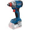 Akumuliatorinis smūginis suktuvas/veržliasukis BOSCH GDX 18V-285 2x4,0Ah, GAL 18V-40, LB