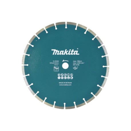 Deimantinis pjovimo diskas betonui MAKITA 355x25,4mm