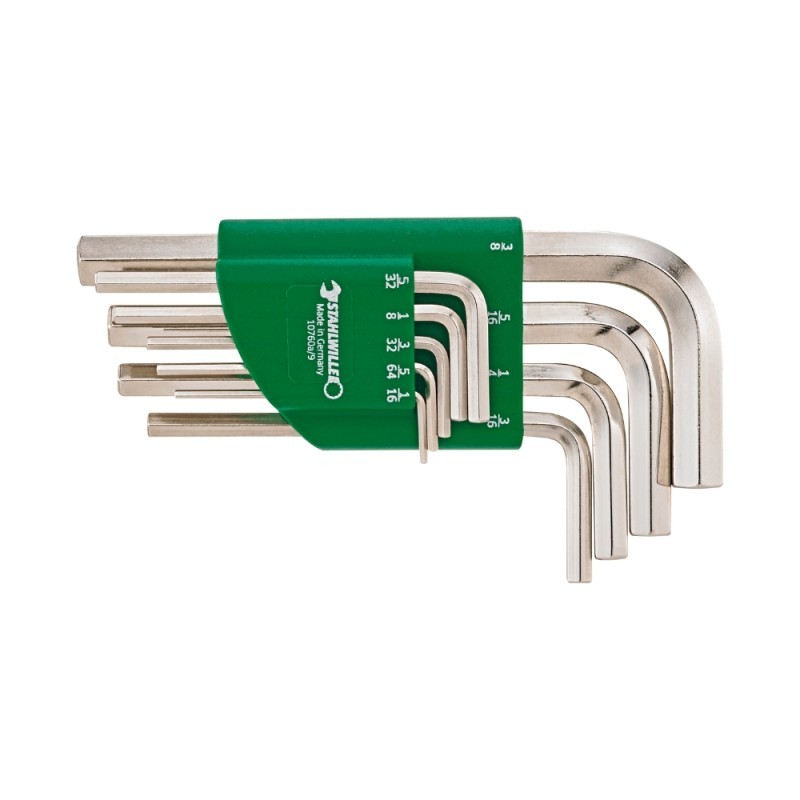 Colinių šešiakampių raktų rinkinys STAHLWILLE 10760 aCV/9PC