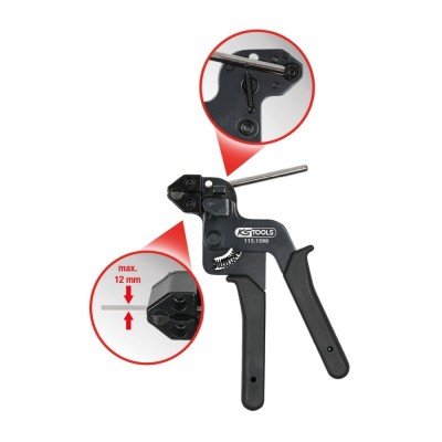 Replės metaliniams užtempėjams KS TOOLS
