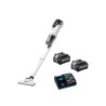 Akumuliatorinis dulkių siurblys MAKITA CL003GD203 MAX 40V XGT, baltas