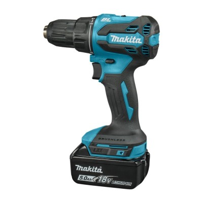 Akumuliatorinis smūginis gręžtuvas MAKITA DHP490RTJ 18V 5,0Ah