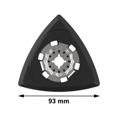Trikampinis šlifavimo padas BOSCH Starlock PRO AVZ 93 G