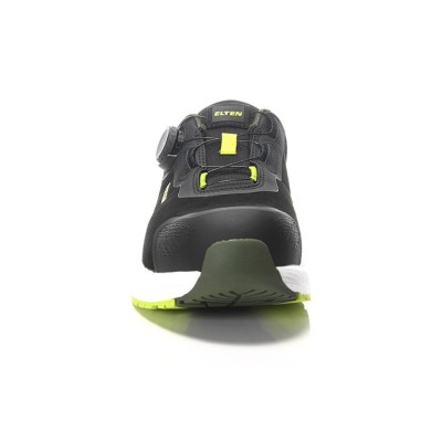Batai ELTEN Leevi XXNF BOA Black-Lime Low ESD S3S, juodi 39
