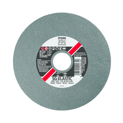 Metalo pjovimo diskas PFERD EHT Ø125x1,0mm A60 S SG