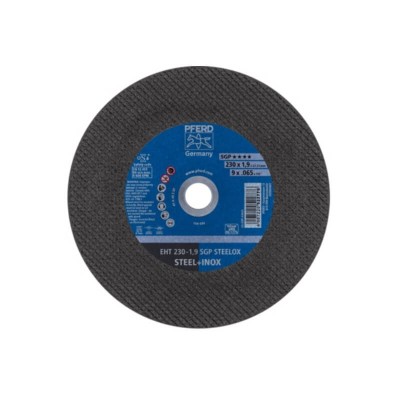 Nerūdijančio plieno pjovimo diskas Ø230 1,9x22,23mm EHT A46 S SGP-INOX PFERD