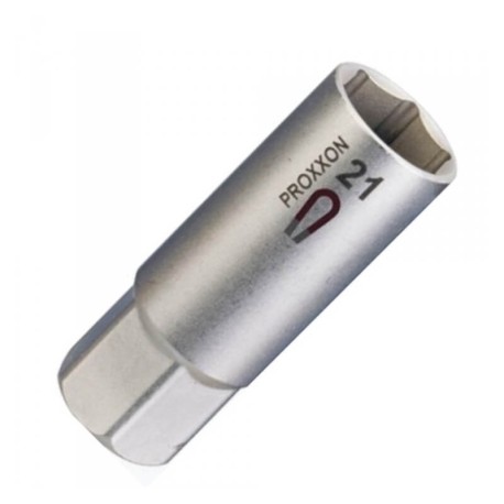 1/2" galvutė žvakėms su magnetu PROXXON 21mm