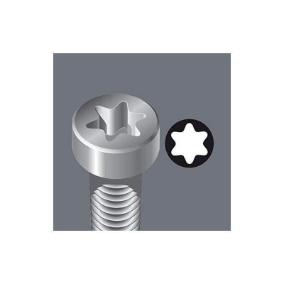 TORX antgalių rinkinys su laikikliu WERA 056294