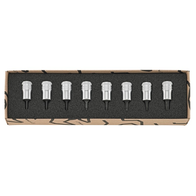 8 dalių galvučių rinkinys STAHLWILLE 49TX/8 Torx