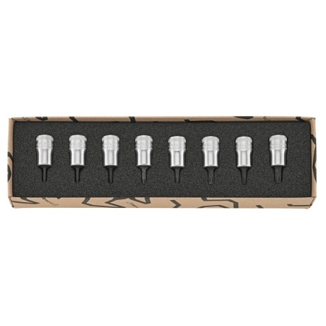 8 dalių galvučių rinkinys STAHLWILLE 49TX/8 Torx