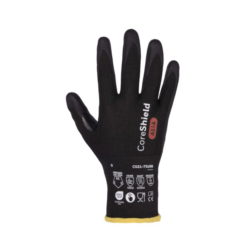 Pirštinės HONEYWELL New Coreshield 18G Black MF A1/A 2XL / 11