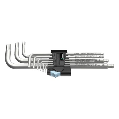 Šešiakampių raktų rinkinys WERA 3950 PKL/9 INOX
