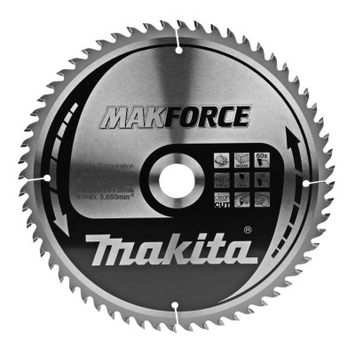 Medžio pjovimo diskas MAKITA 270x30x2,8mm  60T 15 