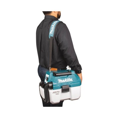 Akumuliatorinis dulkių siurblys MAKITA DVC750LZX3
